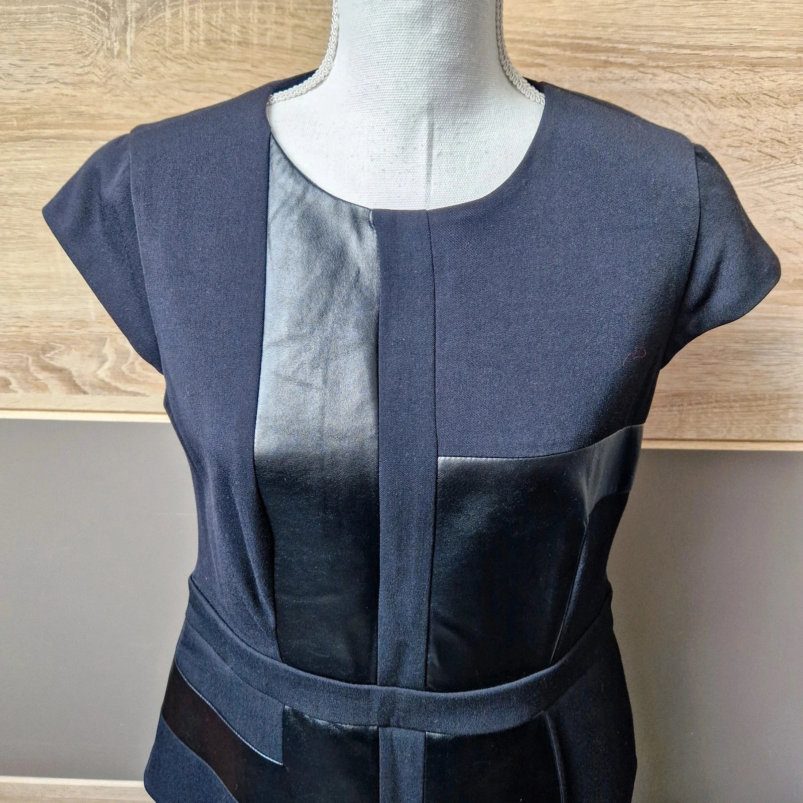 Vestido de dos materiales Tanaïs Talla 40/42 – photo 2
